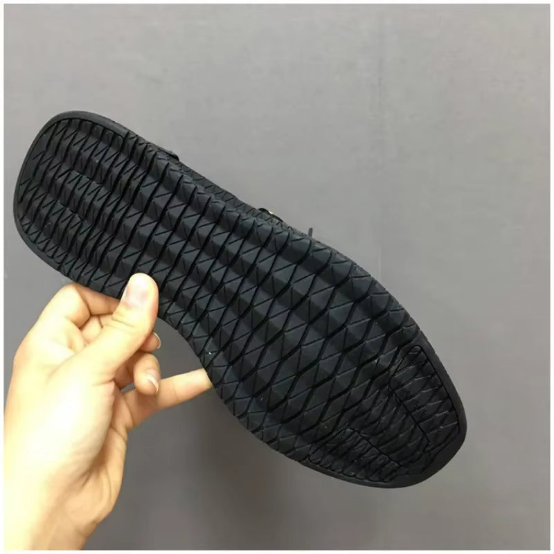 Fashion Men Sneakers Mesh Casual Shoes Lac-Up Men Shoes Lightweight Vulcanize Shoes Walking Sneakers Zapatillas Hombre
